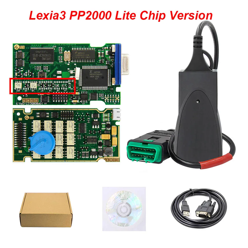 Lexia 3 Полный Золотой чип 921815C PP2000 Diagbox V7.83 Lexia3 PP 2000 для Citroen/peugeot OBD OBD2 автомобильный диагностический автоматический сканер инструмент