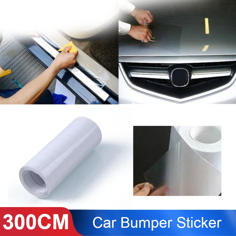 

10cm*300CM Car Sticker Bumper Hood Paint Protection Film for opel astra j peugeot 307 bmw e46 kia cerato nissan teana seat ibiza