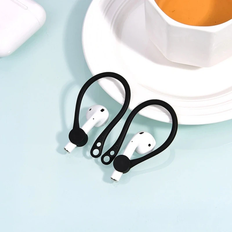 Держатель с зажимом для ушного крючка совместимый Airpods беспроводные наушники