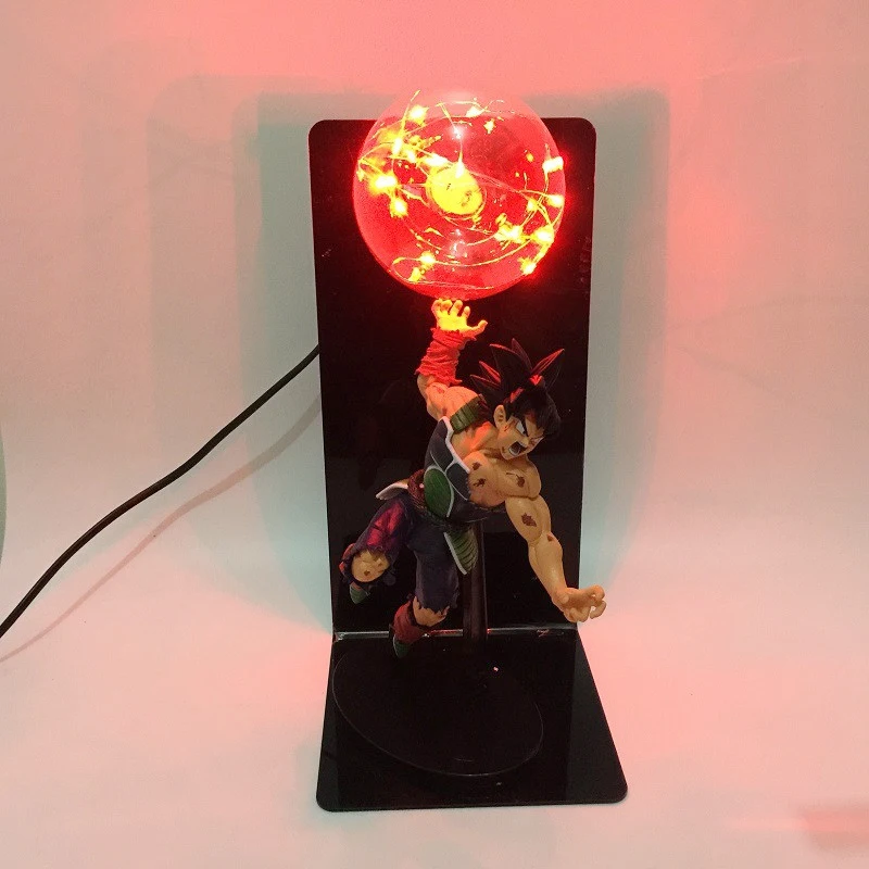 Goku Son DBZ силовые бомбы лампа Dragon Ball Z лампа EU US Plug домашняя настольная лампа RGB Красный Синий Зеленый освещение подарок игрушка для малыша Led