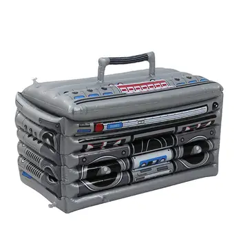 

Inflatable ice bucket floating portable ice storage box large space ice cooler beer water party picnic barbecue ice container