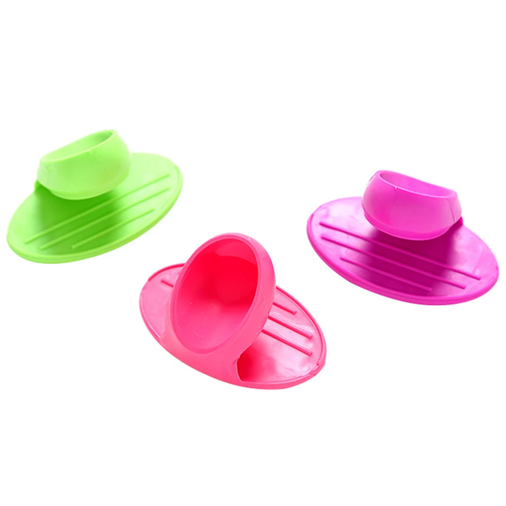 

Anti-scald Tool Insulation Holder Magnets Pot Plate Clamp Kitchen Clip Silicone Gripper