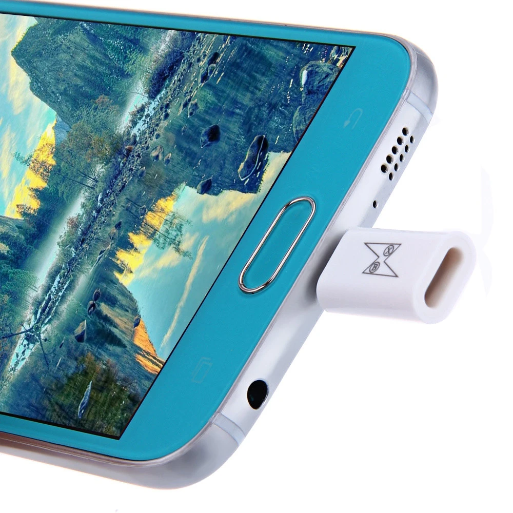 Разъем адаптера type-C для Micro USB OTG для синхронизации данных и зарядки