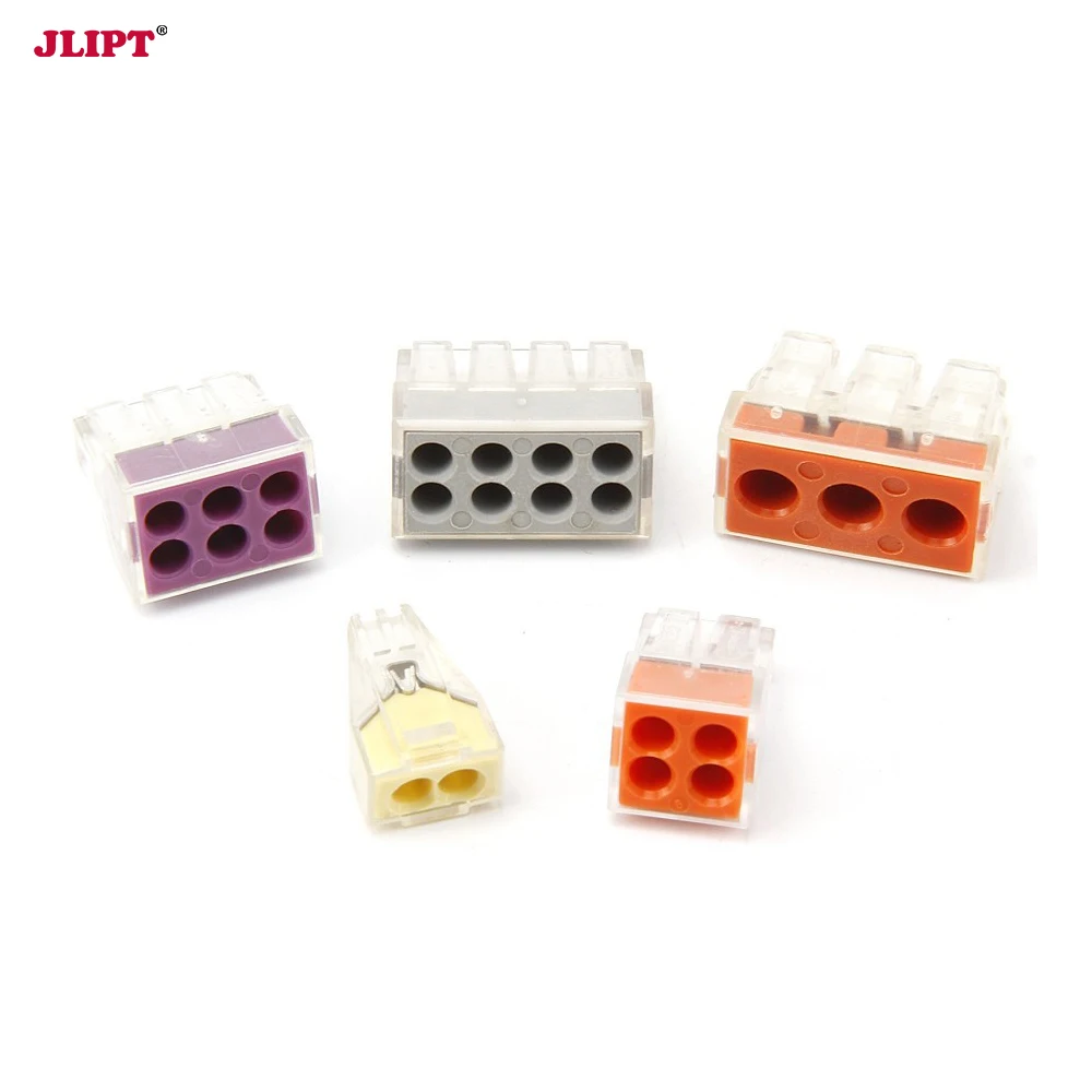 Провода типа Push быстро разъемы клеммные блоки кабель провода разъем компактный