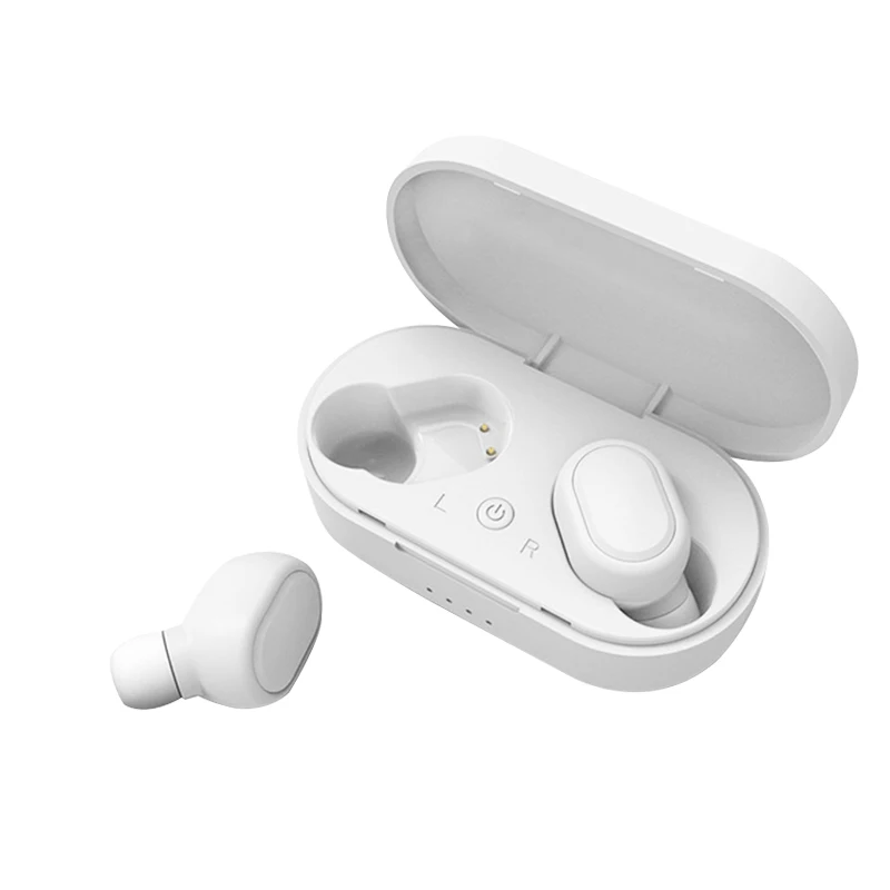 M1 white Беспроводные наушники 3D стерео Спортивные bluetooth наушники для xiaomi huawei iphone, беспроводные наушники Air Dots - Цвет: M1 white