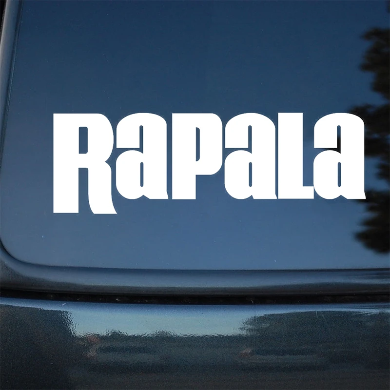 Rapala Decal - Fishing Rod Reel Perahu Laptop Ipad Jendela Stiker Label  12*6Cm