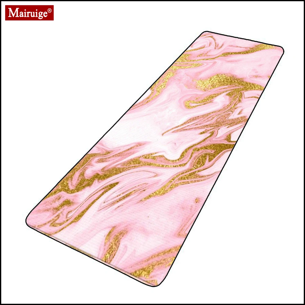 

Large Mouse Pad Pink Shiny Rose Gold White Marble Large Mousepad Gaming Desk Mat Keyboard Pad Mousepad 90x40cm/80x30cm