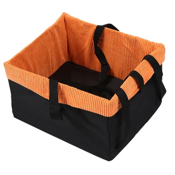 

Car Pet Booster Seat for Dogs or Cats Front & Rear Dog Car Seat Carrier Carseat for Pets Dog Seatbelt Tether Helps with Canine C