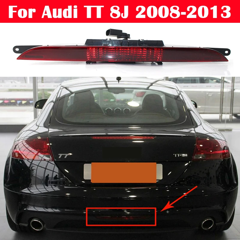 Хвост светильник для Audi TT 8J 2008 2013 автомобиль красный задний тормоз Авто Нижняя с