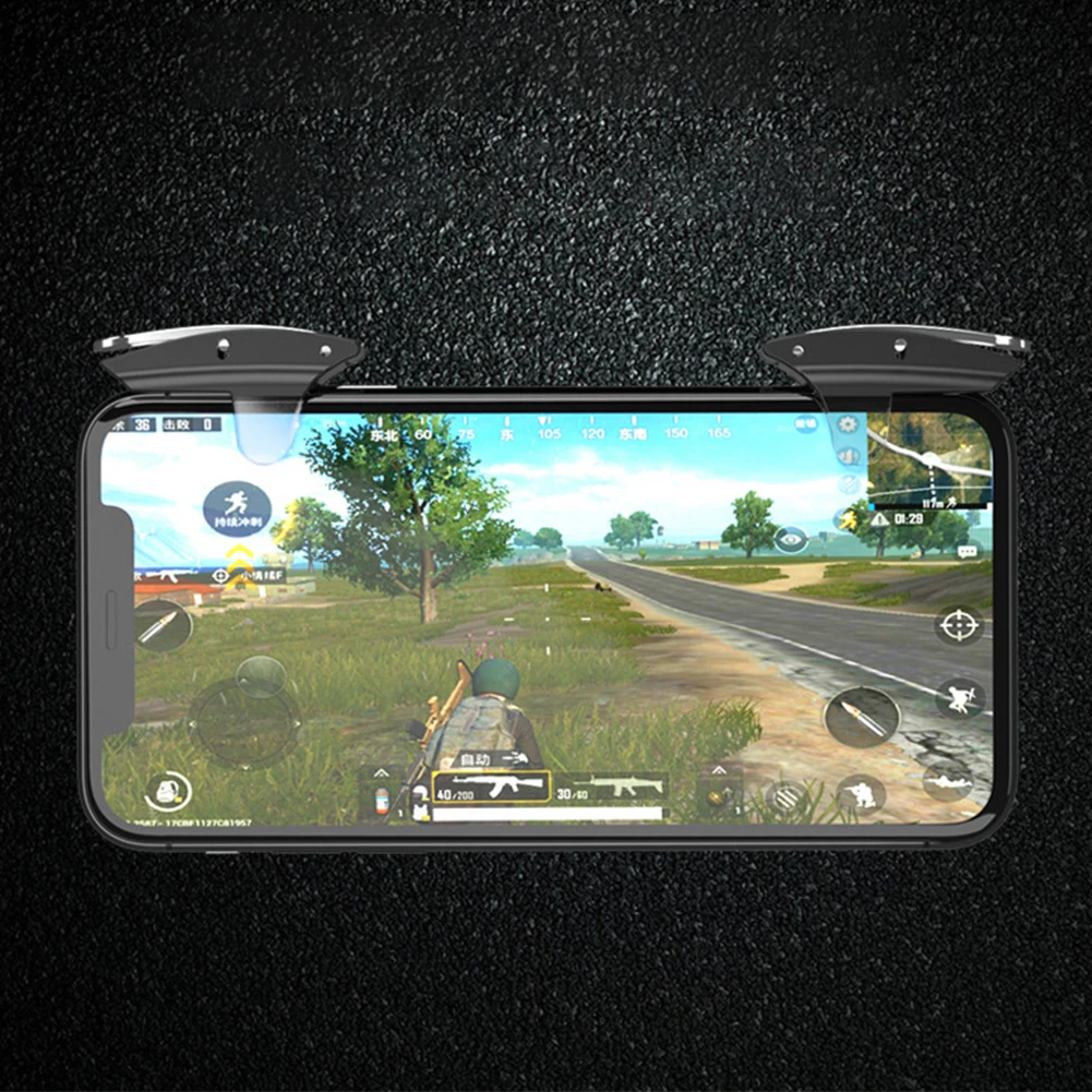 Мобильный игровой контроллер геймпад триггер для PUBG Gaming Fire Button Aim Key Shooter джойстик для iPhone Android игровые аксессуары