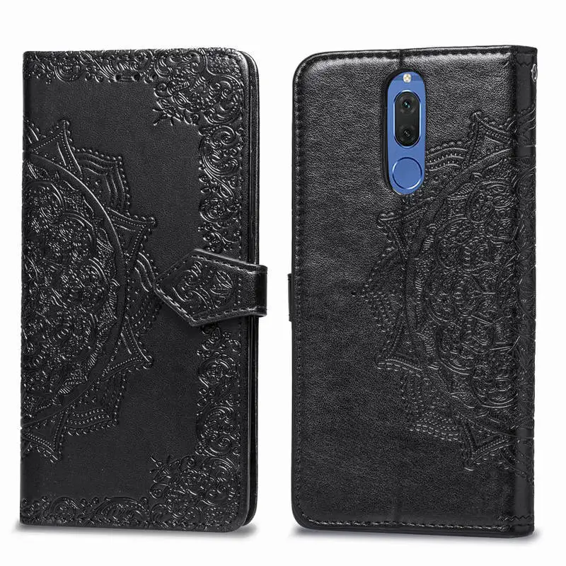 

HuaWei Mate 10 Lite Case Flip Leather Back Cover For HuaWei Mate10 Lite Nova 2i Luxury Wallet Card slot Stand shockproof Case