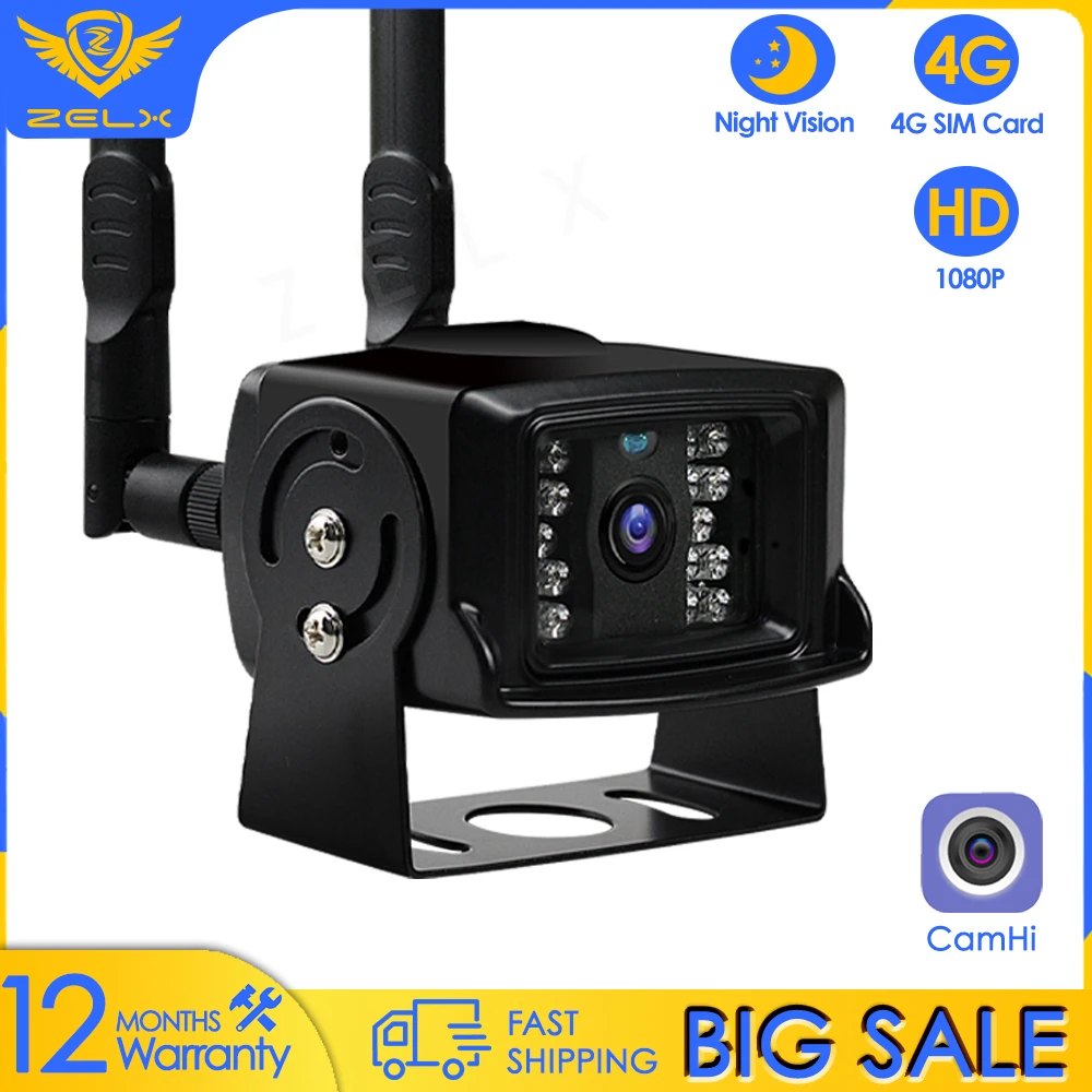 Ip Camera Wifi 3g 4g Sim Card Outdoor Cctv 5mp 2mp Smart Home Video Surveillance Security Camera Wireless Metal P2p Ip65 Camhi Ip Camera Aliexpress