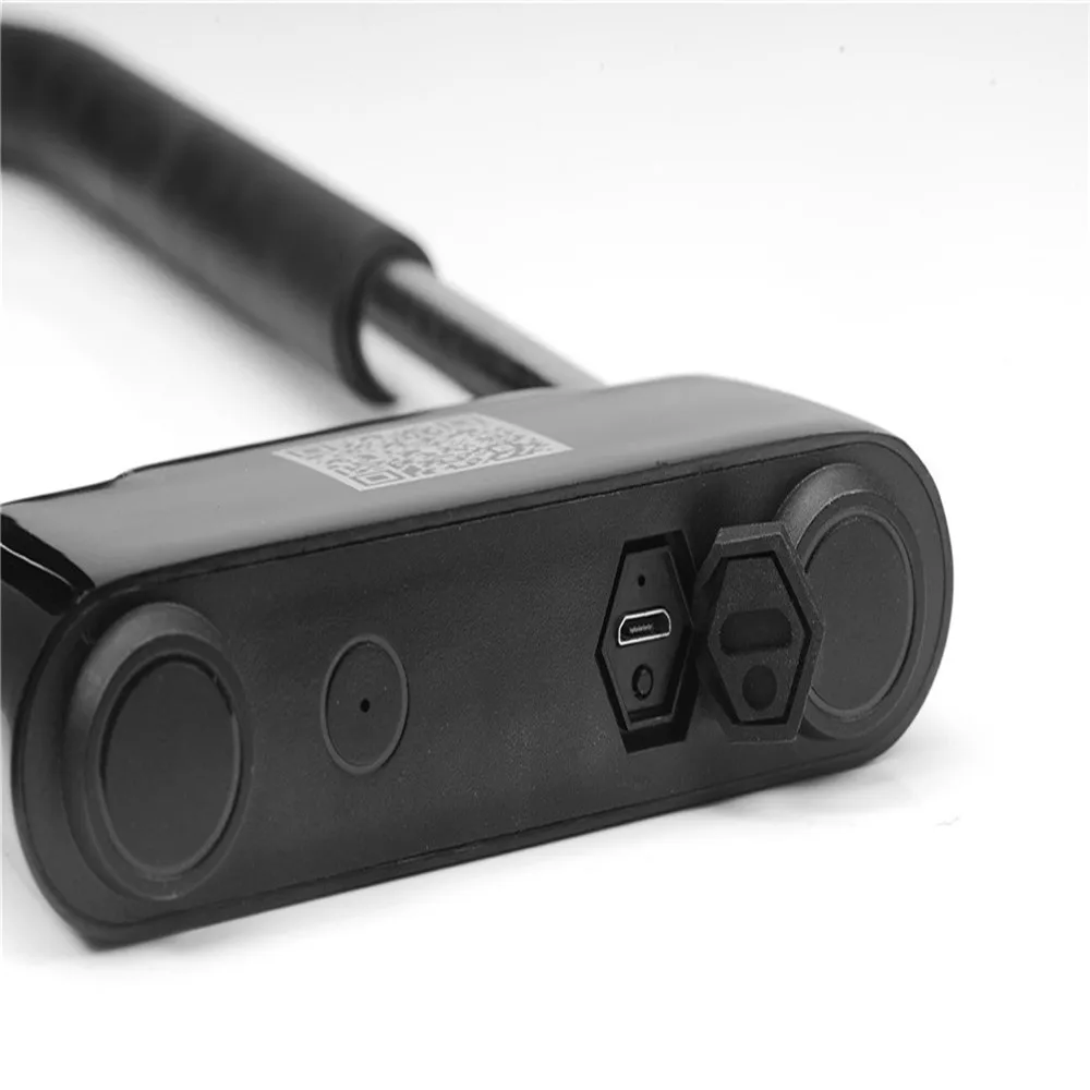 Умный bluetooth БЕСКЛЮЧЕВОЙ u-образный замок перезаряжаемый Противоугонный телефон приложение дистанционное управление пароль дверной замок мотоциклетный мотокроссный замок