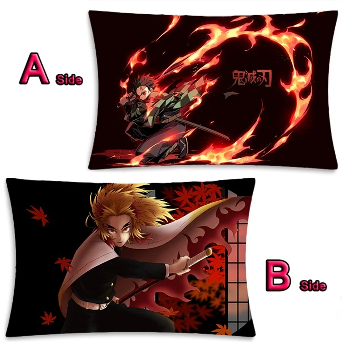 Аниме Demon Slayer: Kimetsu no Yaiba Kamado Nezuko Dakimakura длинная подушка для объятий чехол кровать подушка Pilow Cover 2WAY 35x55 см - Цвет: 09