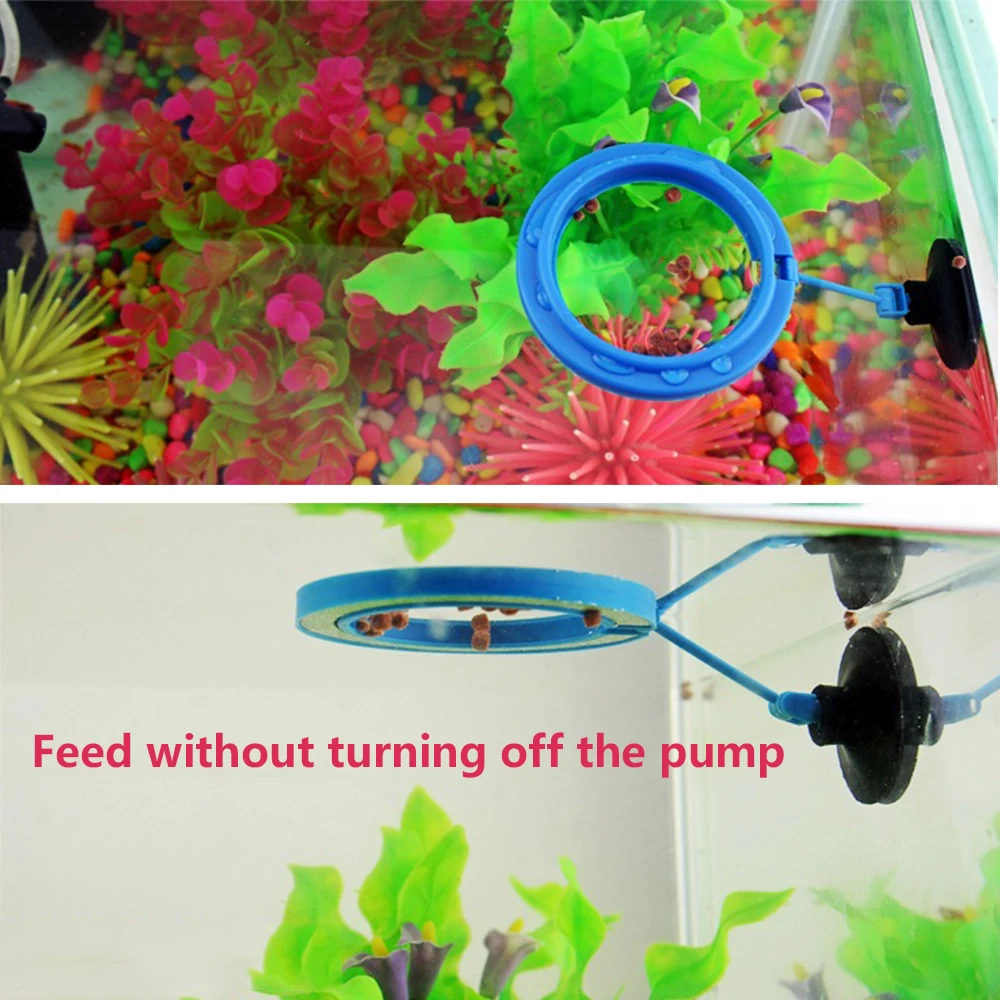 

1pcs Fish Food Ring Aquarium Fish Tank Small Type Tropical Fish Feeder Feeding Ring Aquarium Accessories Dropshipping