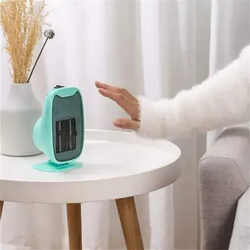 

500W Portable Mini Intelligent Constant Temperature Auto Power Off Winter Warmer with Heater Fan for Home Office