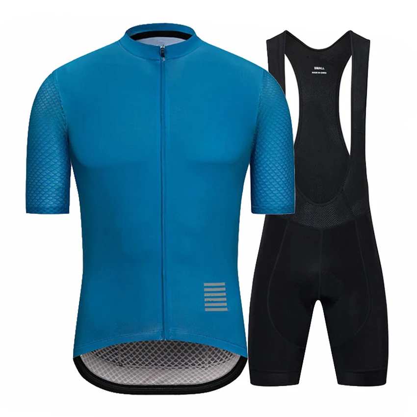 

Road Bike Racing Jersey set 2019 Summer Solid Color Short Sleeve Bicycle Clothing Ropa Pro Cycling Wear maillot ciclismo