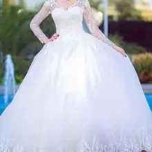 Свадебное Платье Vestidos De Noiva, платье с высоким воротом и длинными рукавами, свадебное вечернее платье 20190612