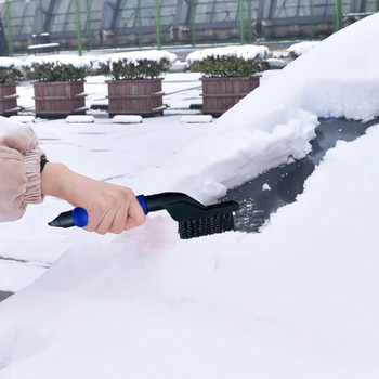 

2 in 1 Fashion Car vehicle Snow Ice Scraper Snow Broom Snow brush Shovel Removal Brush Winter - New Snow Shovel Clean