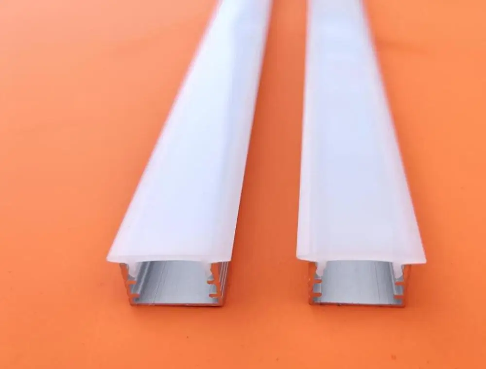 US $129.00 Free Shipping Aluminum And Pc Diffuser Extrusion Body Material Recessed Aluminum Led Profile For Strips2MPcs40MLot