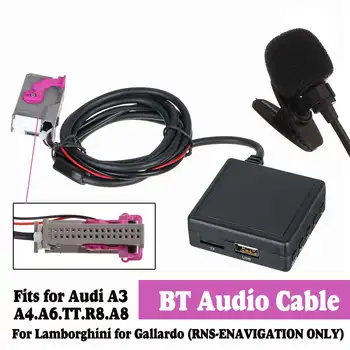 

Car bluetooth 5.0 HIFI Audio Module AUX Microphone Cable Adapter Radio Stereo for Audi A3 A4 A6 A8 TT R8 for RNS-E CD Unit
