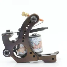 10 Warps катушки татуировки машины дешевые-татуировки-машины чугунные Liner Shader ручные тату-машины TM-105