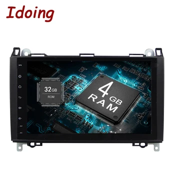 

Idoing Android9.0 4G+32G 8Core 2Din Steering-Wheel For MercedesBenz A Class&B Clas Car Multimedia Player Fast Boot TV 1080P HDP