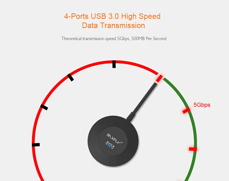 USB 3,0 4-Порты и разъёмы USB концентратор 5 Гбит/с адаптером Тип usb C концентратор для huawei компьютера ПК Macbook Тип C USB 3,0 концентратор