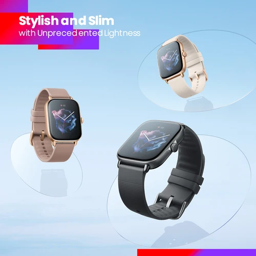새로운 Amazfit GTS 3 GTS3 GTS-3 Zepp OS Smartwatch Alexa 1.75 "AMOLED 디스플레이 12 일 배터리 수명 스마트 워치 안드로이드 2