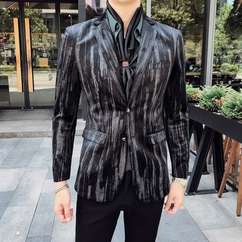 Мужской Блейзер Terno Masculino 5xl мужской блейзер для свадебной вечеринки клубного