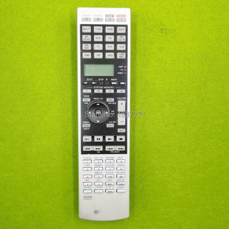 original remote control RAV386 WN98400 for yamaha