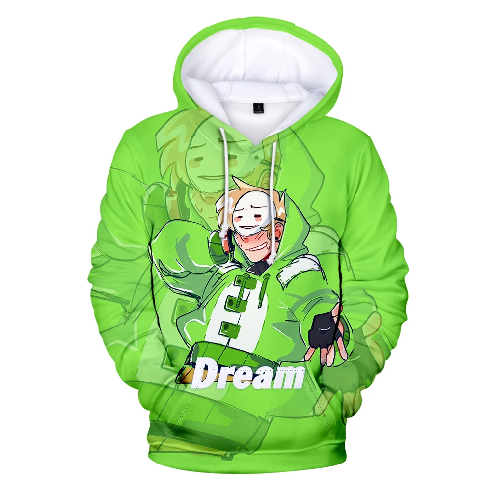 

Popular 3D Printed Dreamwastaken Hip Hop Hoodie Sweatshirt Men Women Streetwear Fashion Autumn Casual Boys Girls Green Pullovers