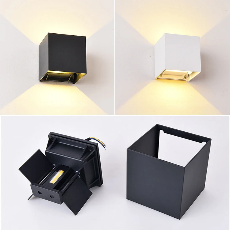 Wall lamp LED motion sensor IP65 waterproof 9W 12W 20W indoor and outdoor sconce bedroom living room courtyard corridor Entrance motion sensor light led light led wall lamp wall light