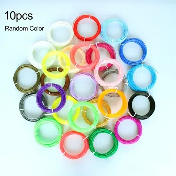 

10pcs/20pcs 3D Filament PLA Supplies 1.75mm 3D Printer Filament Printing Material For 3D Printing Pen 3D Printer Random Color