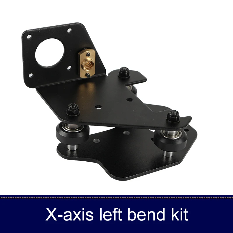 1 шт. детали для 3D-принтера X Axis Motor Mount Bracket X-Axis передняя/задняя пластина для крепления двигателя с колесами T Nut для Cr-10 S4/S5