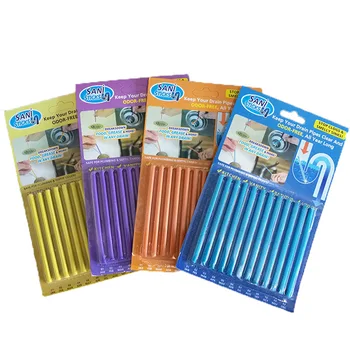 

4 colors toilet kitchen pipe dredging cleaner bathtub sewer cleaning stick
