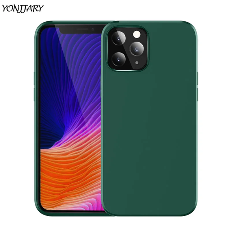Матовый мягкий TPU чехол на магните для iPhone 12 11 Pro SE 2020 X XR XS Max Мини 6 6s 7 8 плюс крышка