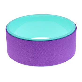 

Stretching Yoga Wheel Balance Support TPE Cushion Strength Backbends Prop