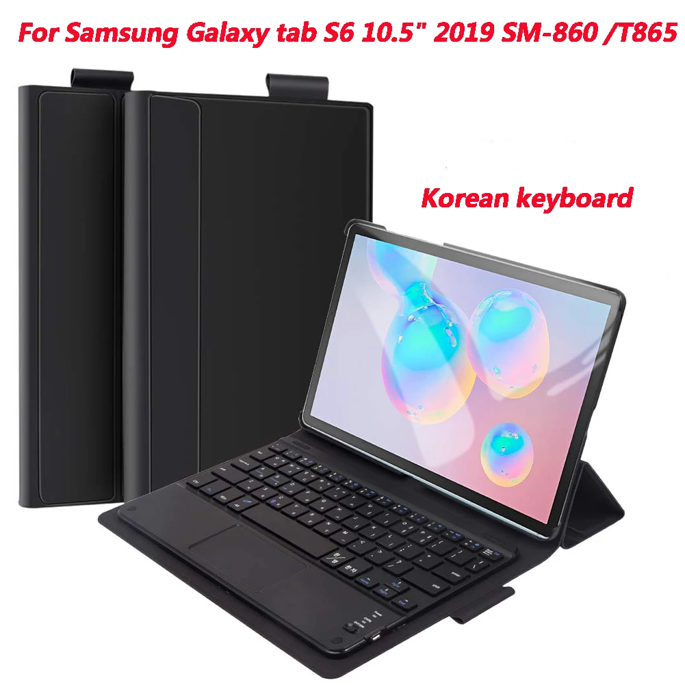 Korean Keyboard Tablet Case For Samsung Galaxy Tab S6 10 5 Inch