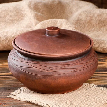 

Roasting pot "Babushkin", decor, pattern, 2 L 5092958