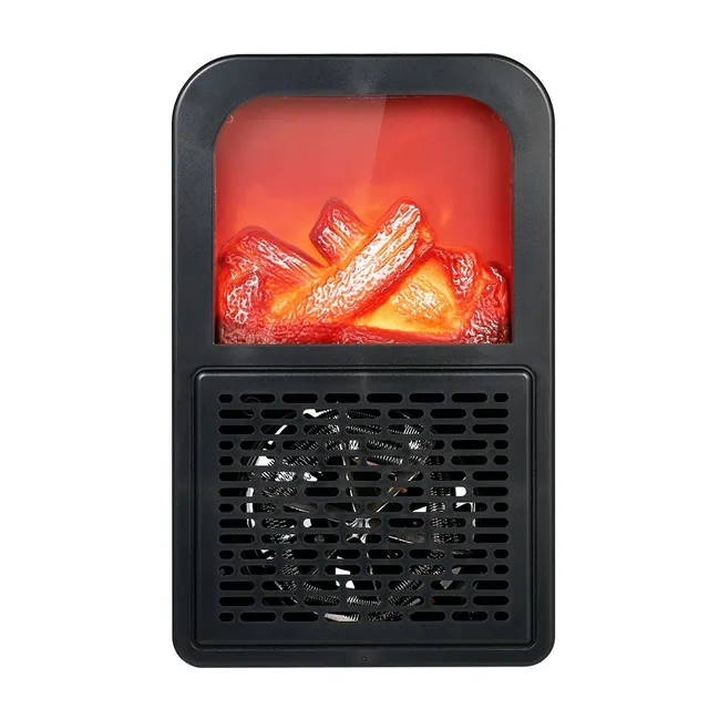 Hordozható Fűtőfűtés Lánghatás Tér Fűtő Ventilátor Túlmelegedés Védelme Beépített Hőmérsékleti Érzékelők Alacsony Zajú Kompakt Könnyűsúlyú - Image 4