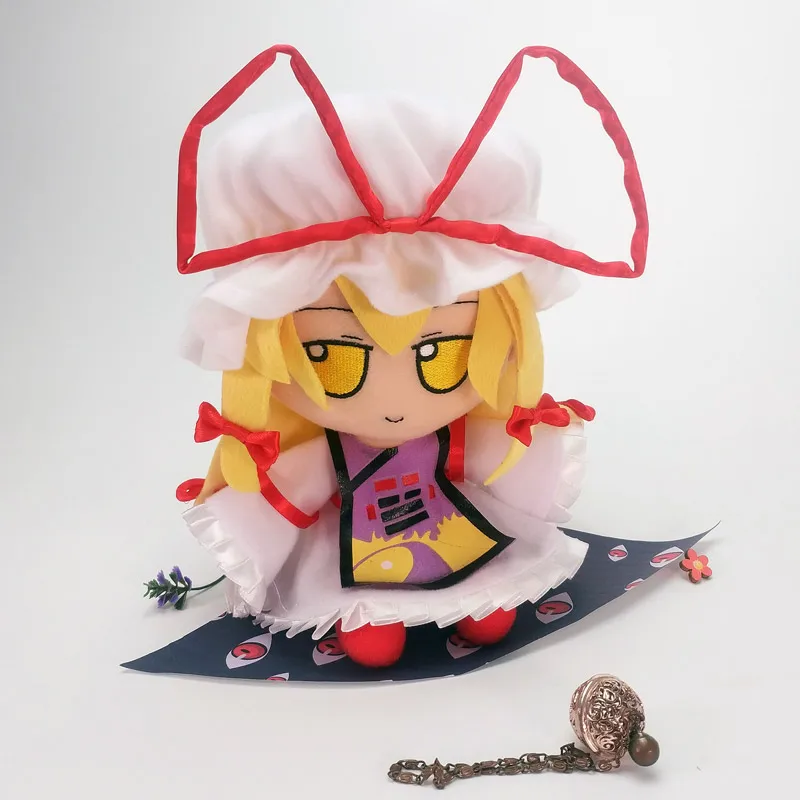Милый аниме проект TouHou Юкари Якумо Косплей плюшевая кукла мягкая мультяшная