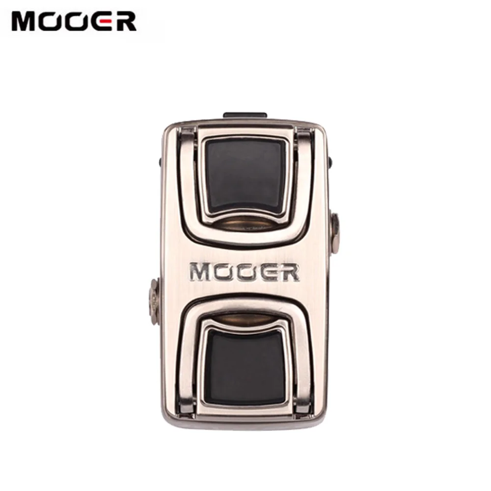 

MOOER LEVELINE Volume Effect Pedal Pressure Sensing Switch True Bypass Full Metal Shell for Guitar Bass Keyboard