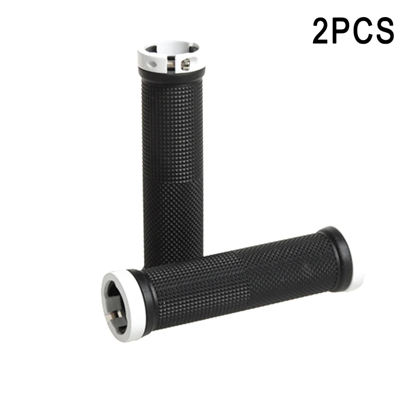 

1Pair Road Bike Handlebar Grips Anti-Skid Rubber Bicycle Lock On End Grips ENA88