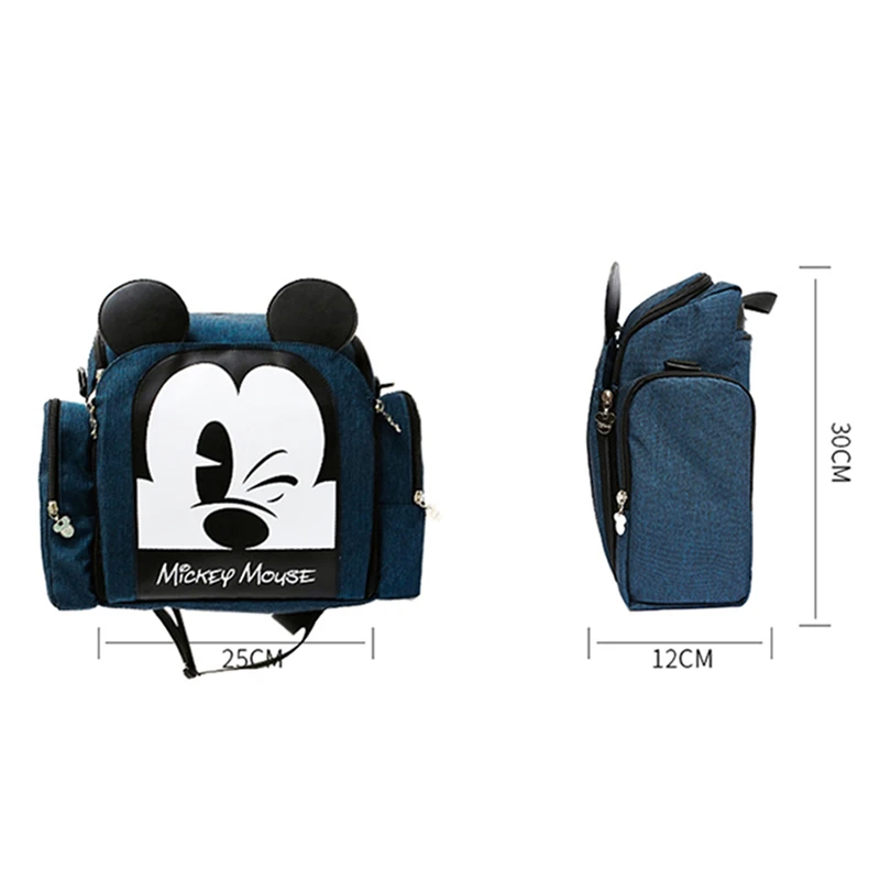  Disney Baby Diaper Bags Dining Chair Mummy Mochila Maternity Nappy Diaper Stroller Bag Insulation W