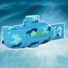3311 Mini RC Submarine High Speed Speedboat Model Electric Water Toy Boat Radio Remote Control Portable Submarines Toys for boys 1