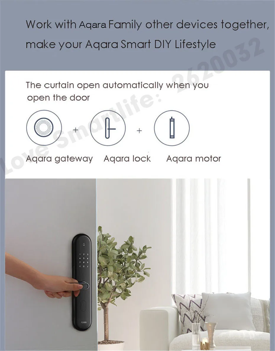 xiaomi Super Silent Curtain Track+Aqara B1 Li battery Motor,Mi Home App Apple Homekit,Smart Curtain Rails Control System,Mijia Smart Curtain System, Siri Voice Control -20