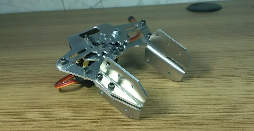 Серебряный Алюминий захват из сплава Роботизированная рука от китайского