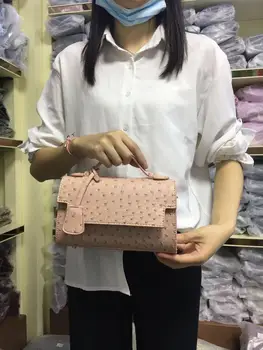 

Hot Sale New Arrival 2020 Fashion Ostrich Handbag Crossbody Shoulder Bag Designer Women Bags