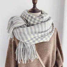 

Autumn And Winter Scarves And Scarves Couple Warm Scarfs Shawl Female Korean Wild Student Knitted Wool Scarf for Neck Men Women